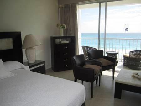 Beachfront Studio Carisa Y Palma Lejlighed Cancún Værelse billede